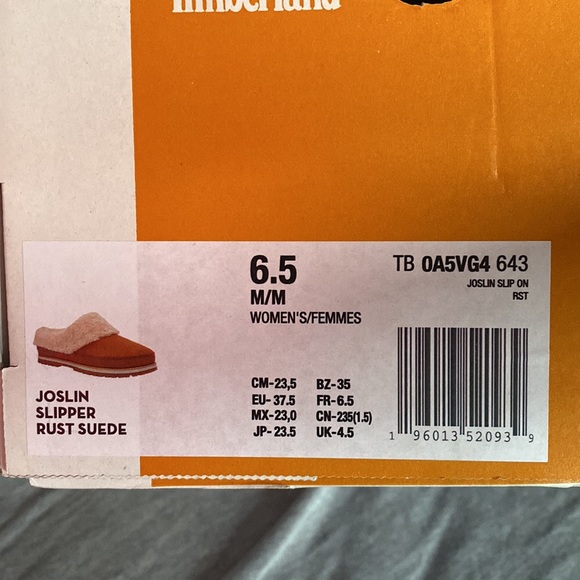 Joslin slipper rust suede - Picture 4 of 4